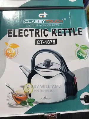Electric Kettle CT-1878/Classy Touch Electric Kettle