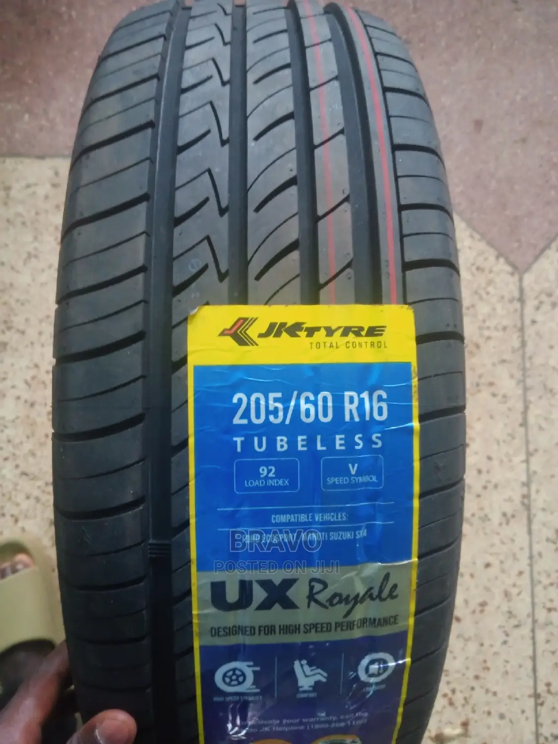 205/60r16 Tubeless Tire