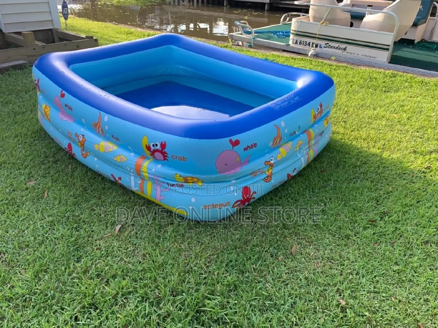 3 Layers Kids Inflatable Swimming Pool.