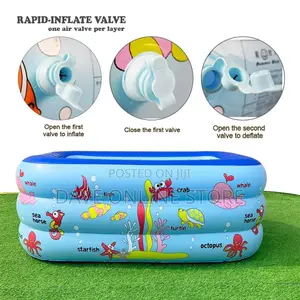 Inflatable Swimming Pool.With Free Pump
