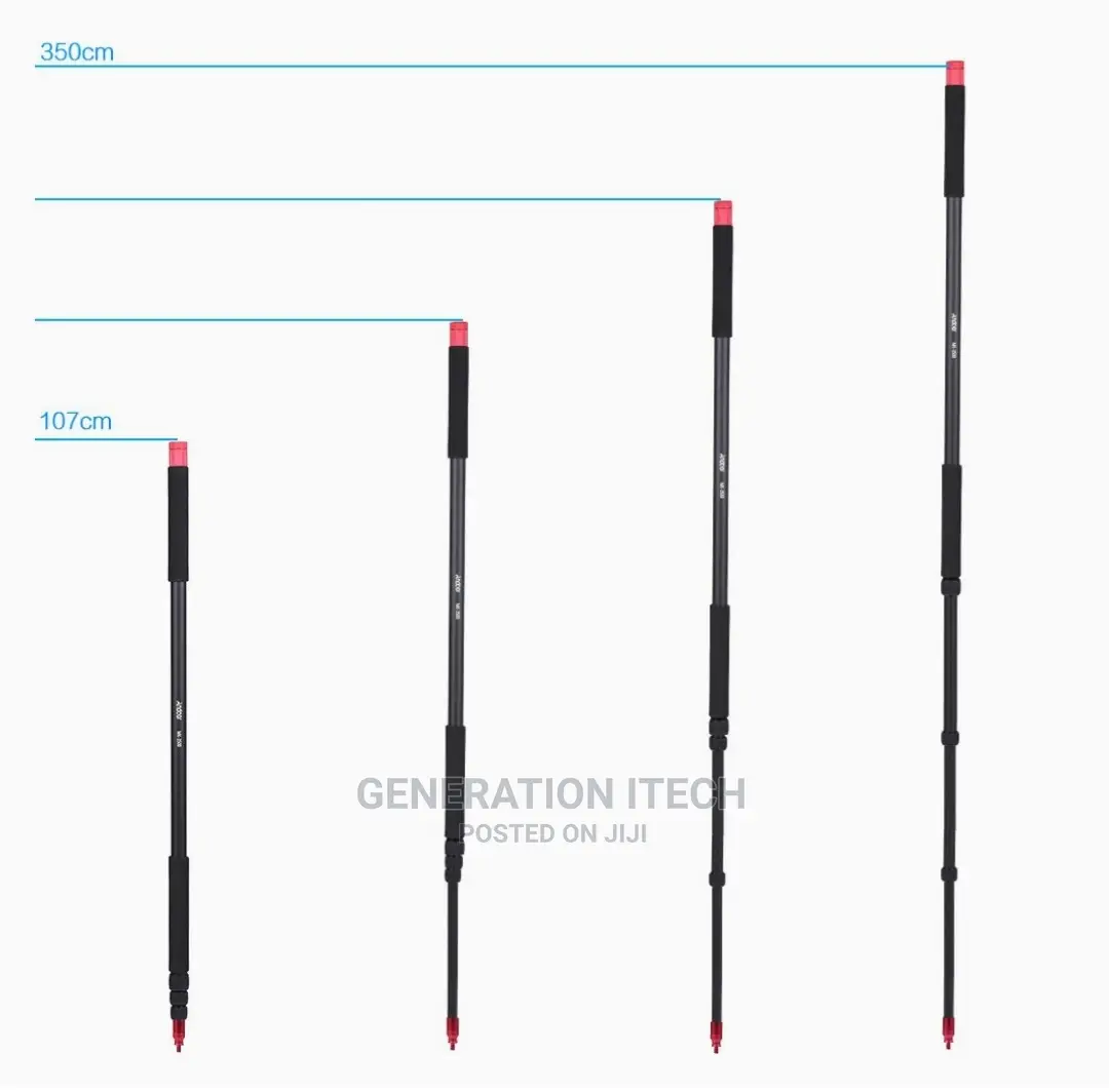 Lightweight Microphone Boompole Aluminum Alloy Mic Boom Pole