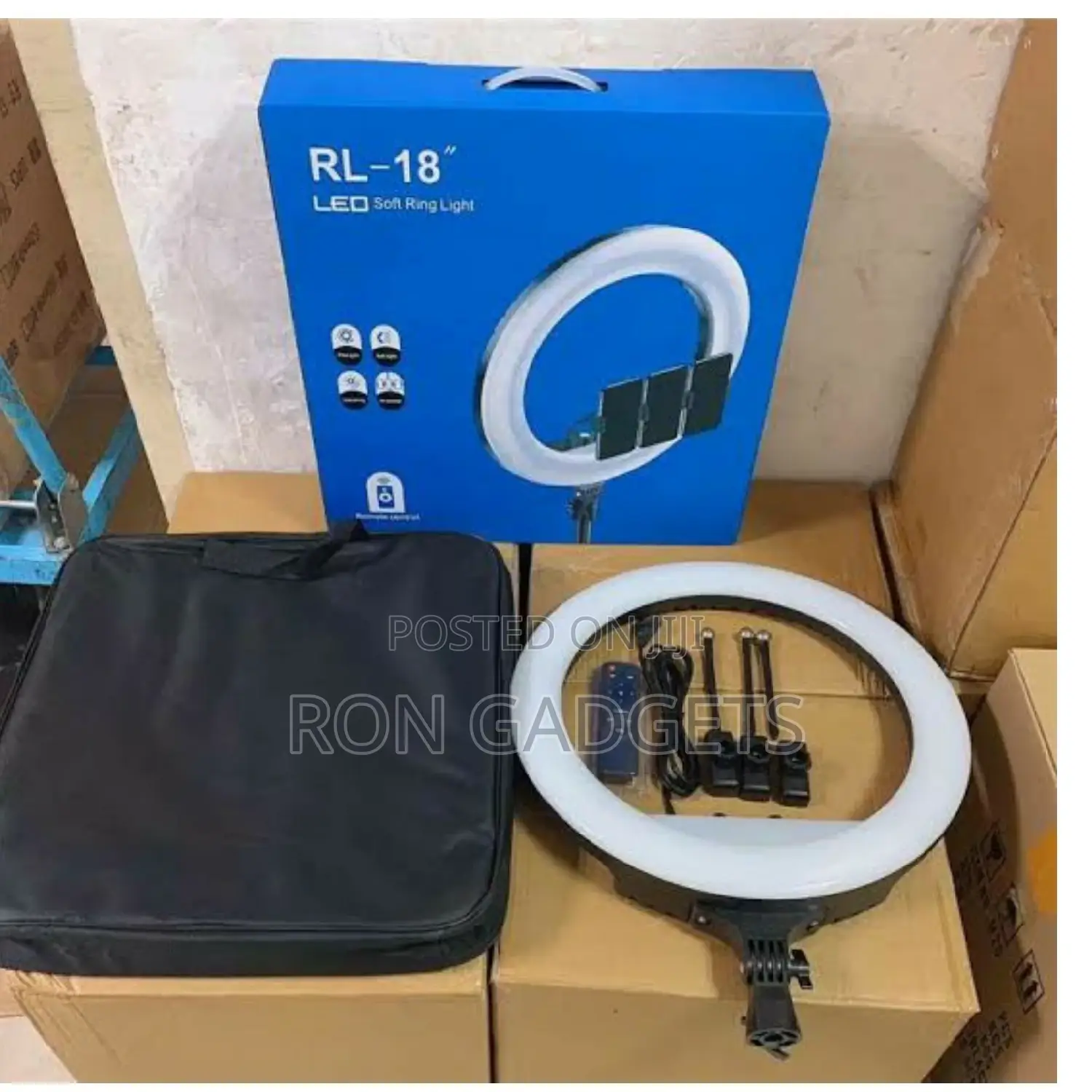 18 Inches Ringlight(Heavy Duty Stand)