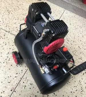 Silent Air Compressor 25 Lites Black