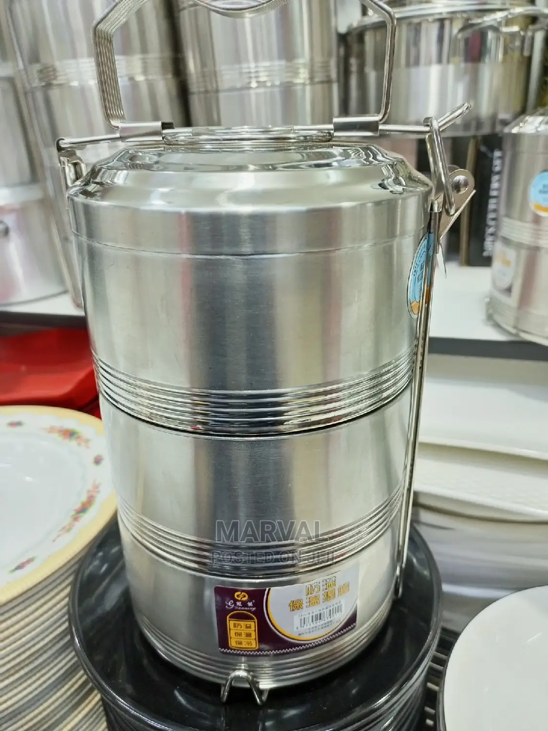 Three Layers Dubai Insulation Food Pot