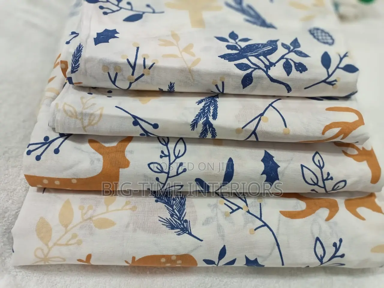 Classy 8*8 Bedsheets 6pieces