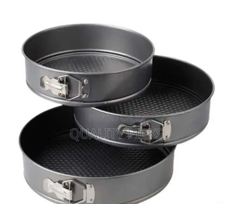 Cake Moulds 3pcs Round Small
