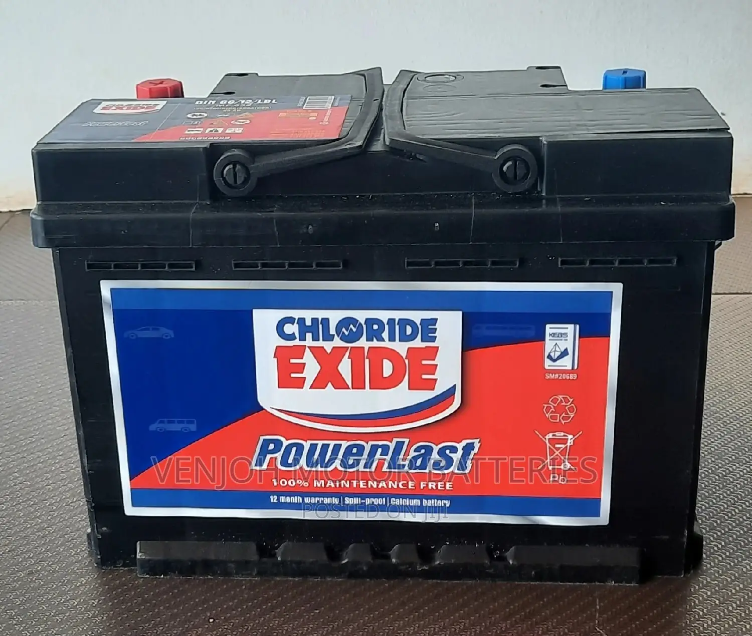 Din66 / 66 AH Maintainance Free Car Battery