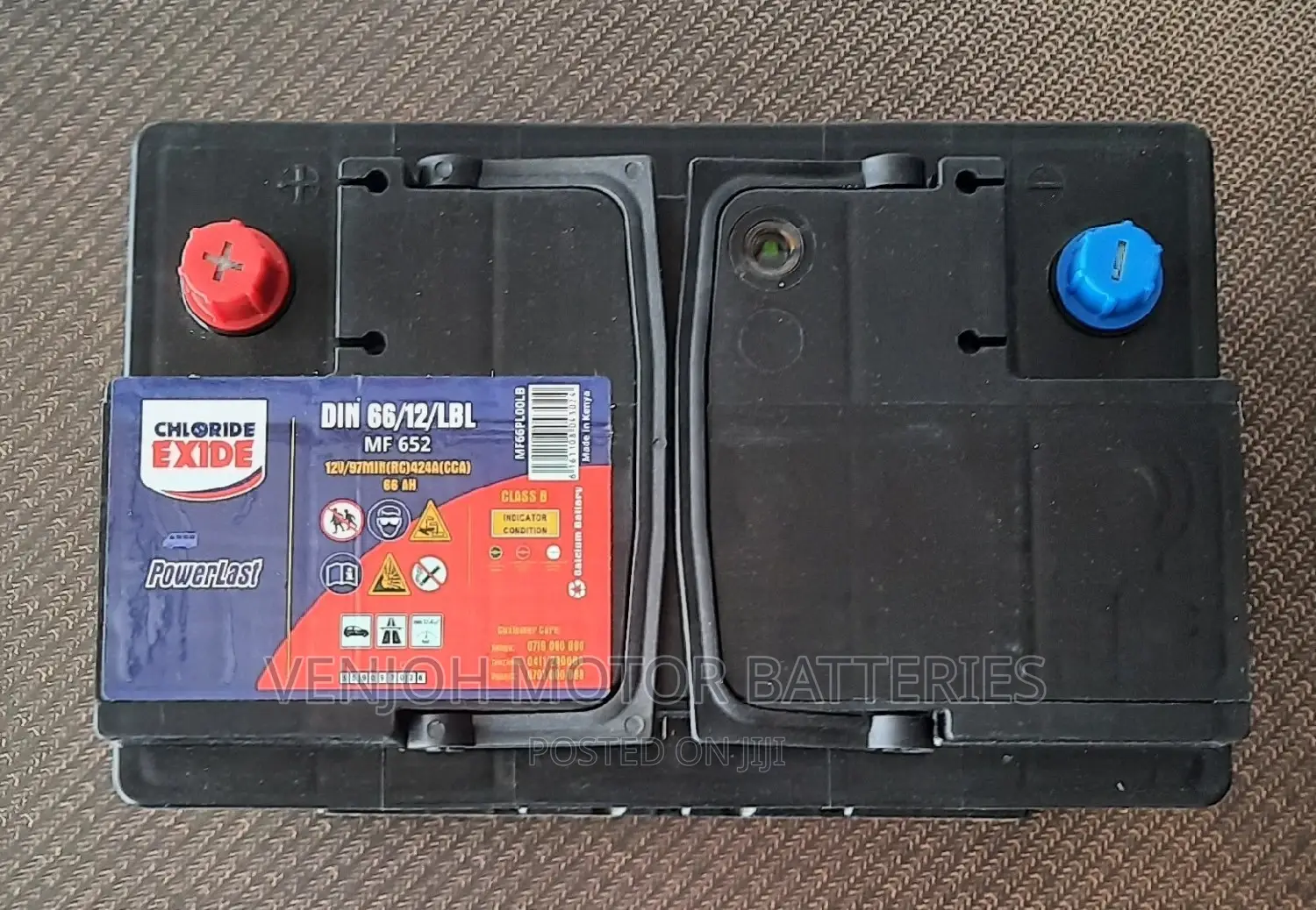 Din66 / 66 AH Maintainance Free Car Battery