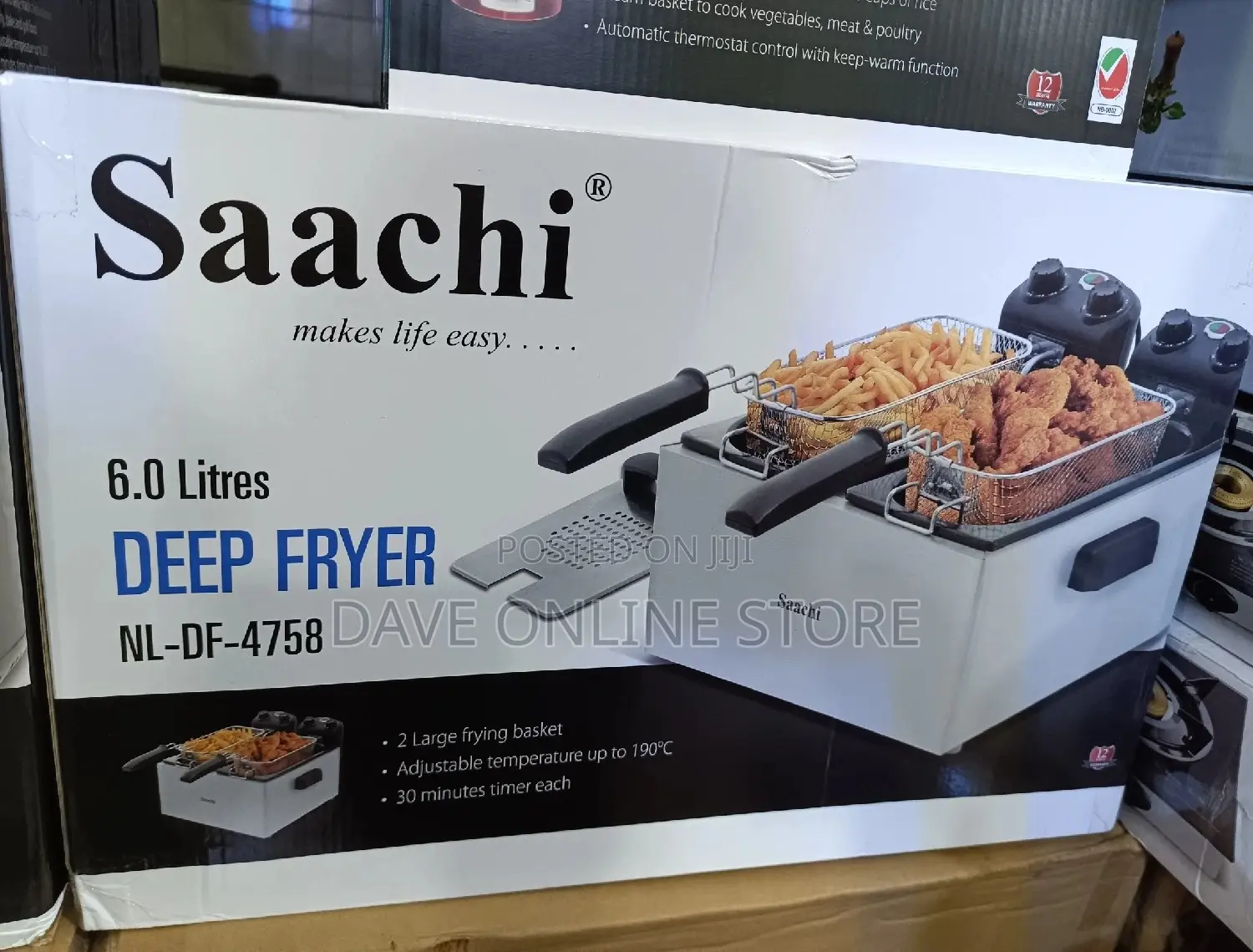 Commercial 6L Chips Deep Fryer