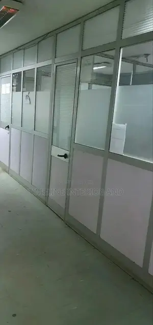 Glasses and Aluminum Office Doors.