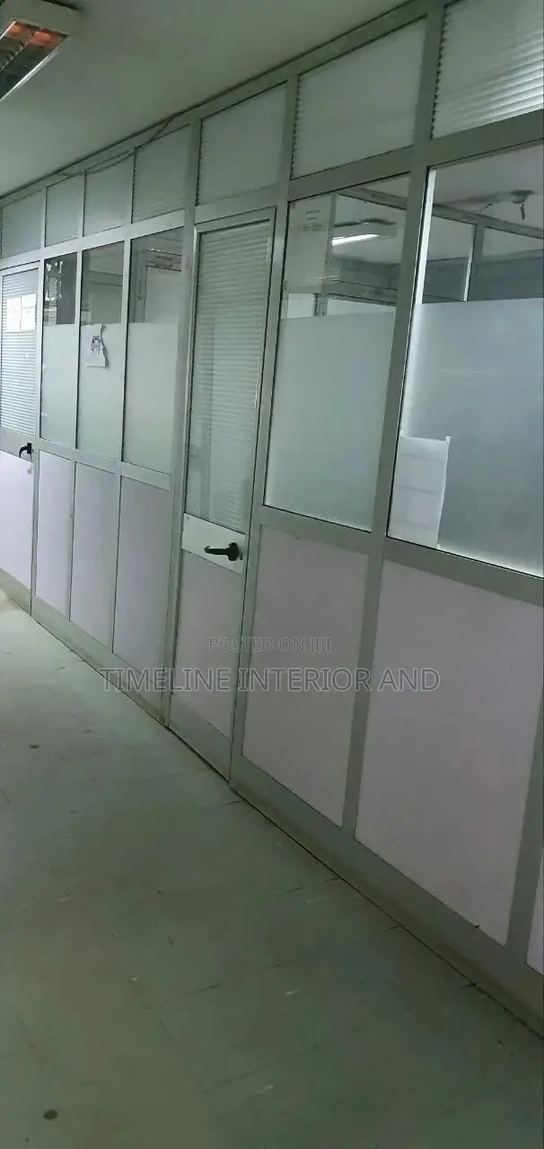 Glasses and Aluminum Office Doors.
