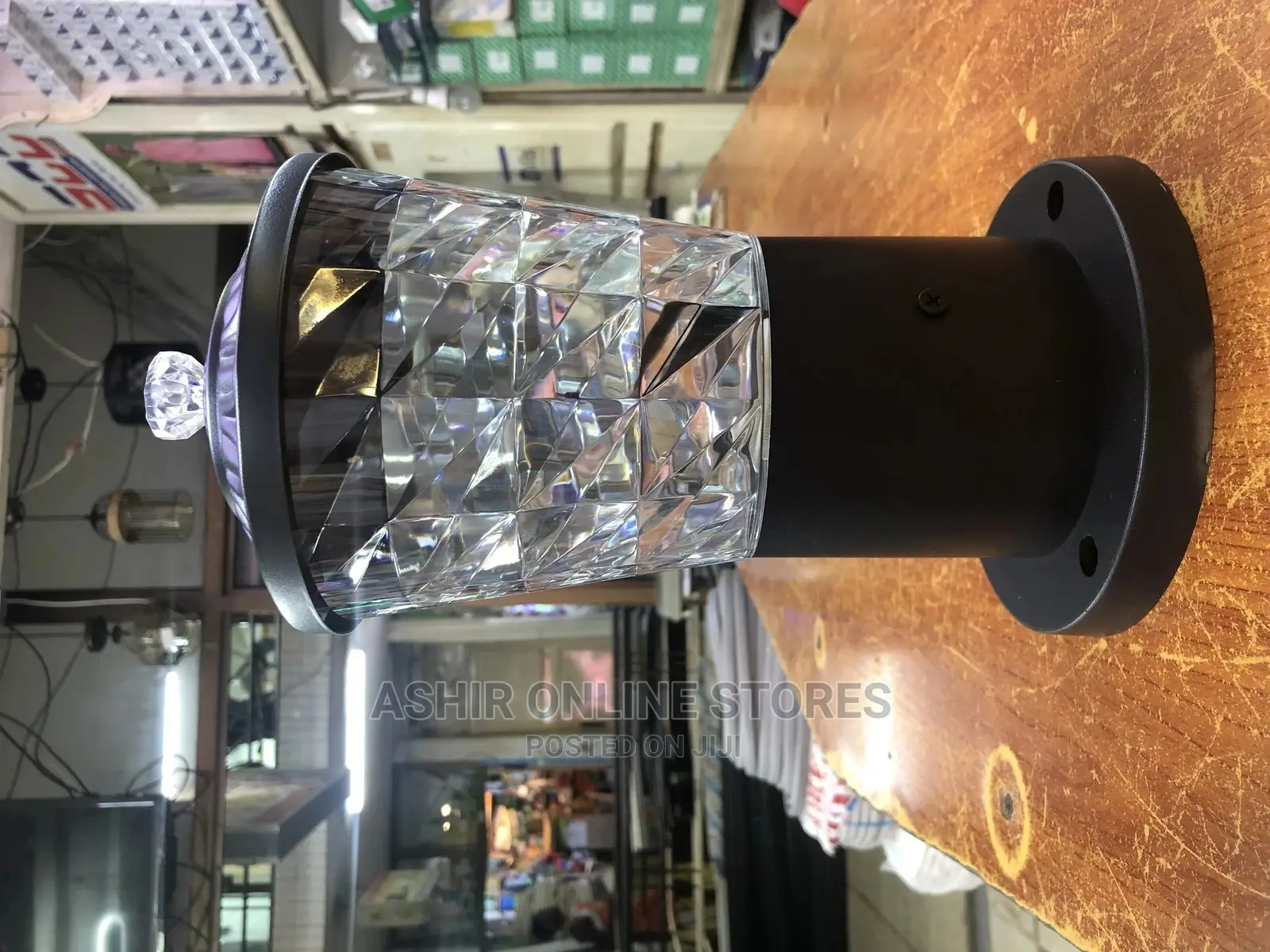 Black Fance Security Lights