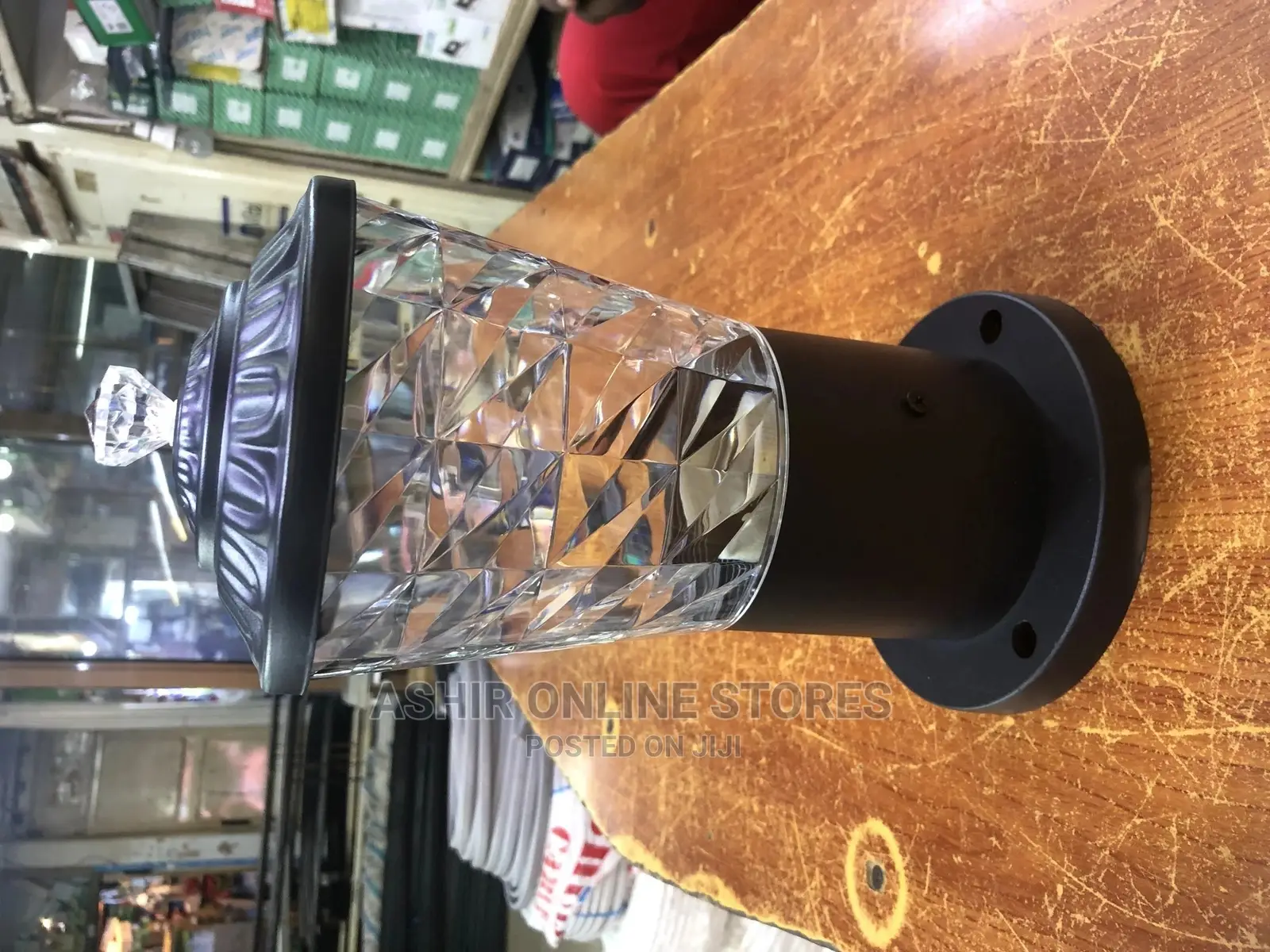 Black Fance Security Lights