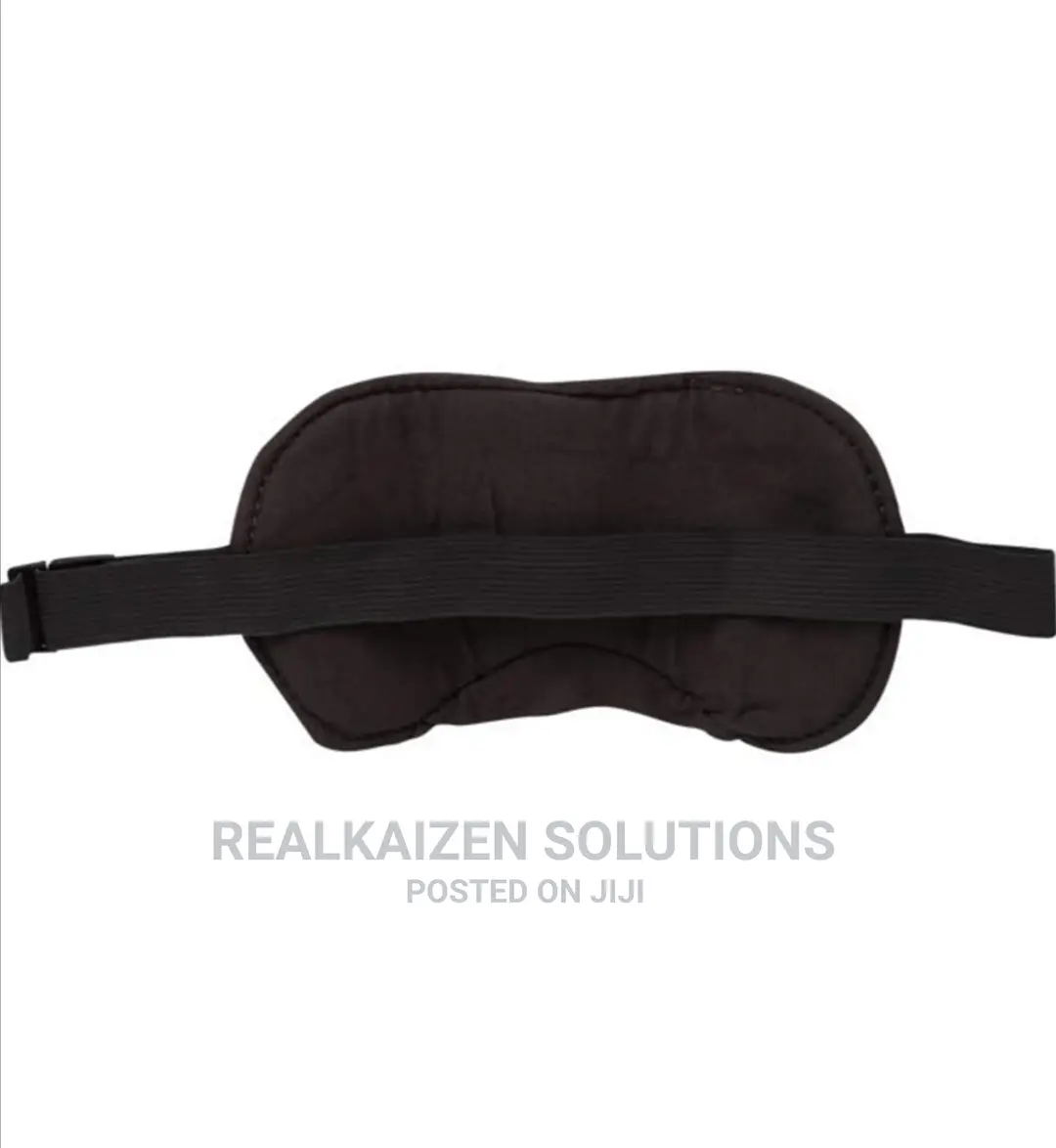 CARLTON Grey Eye Mask With Adjustable Straps And Ear Plugs
