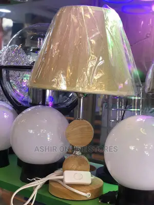Classic Wooden Bedside Lamp