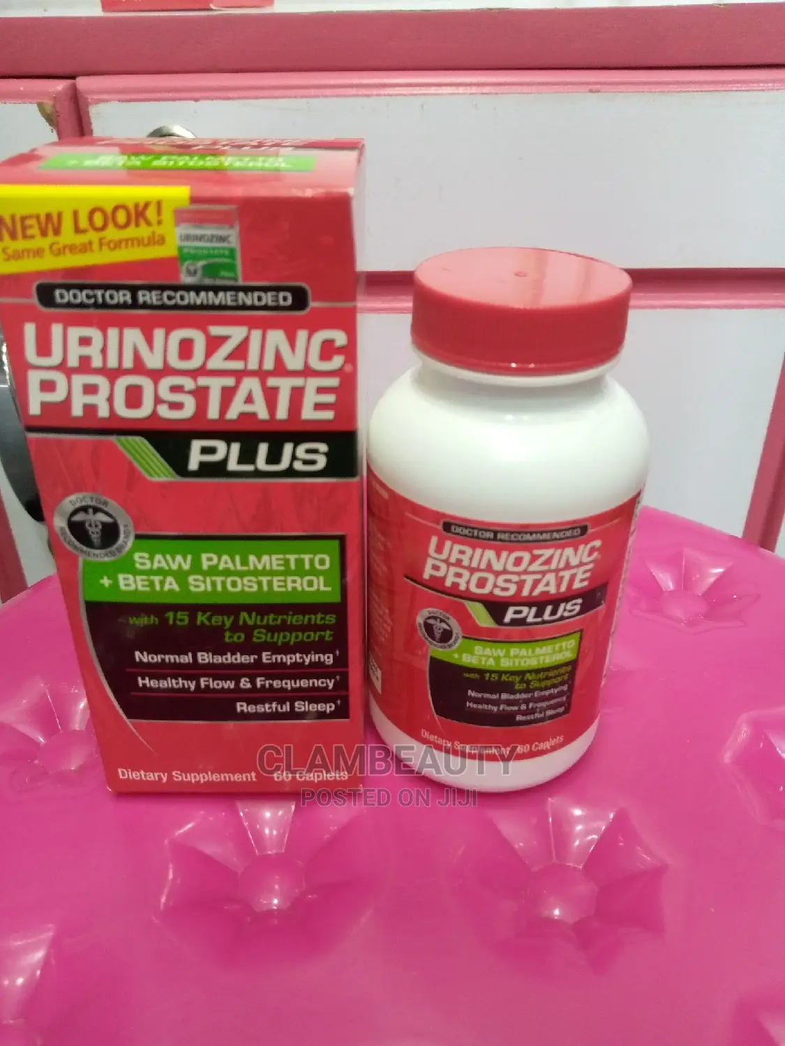Urinozinc Prostate Plus Saw Palmetto Capsules
