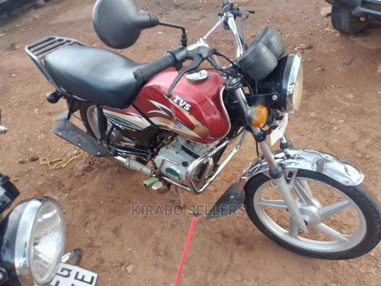 TVS XL 100 2016 Red