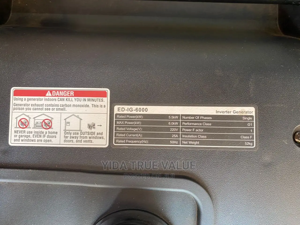 Super Silent Generator 6kw