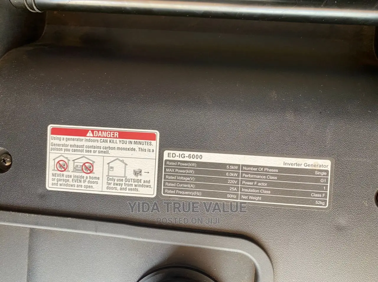Super Silent Generator 6kw
