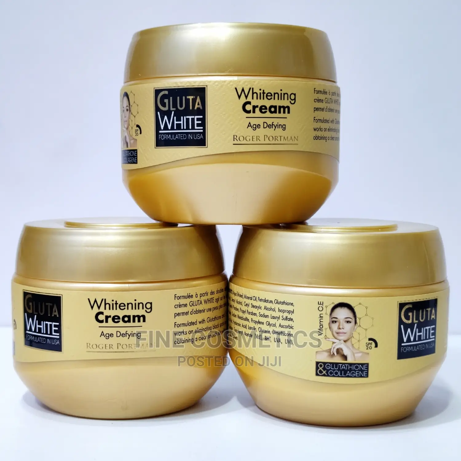 GLUTA WHITE Cream Glutathione + Collagen Whitening Cream277g