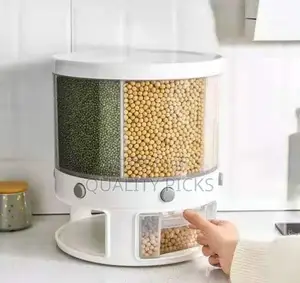Revolving Kitchen Cereal Dispenser