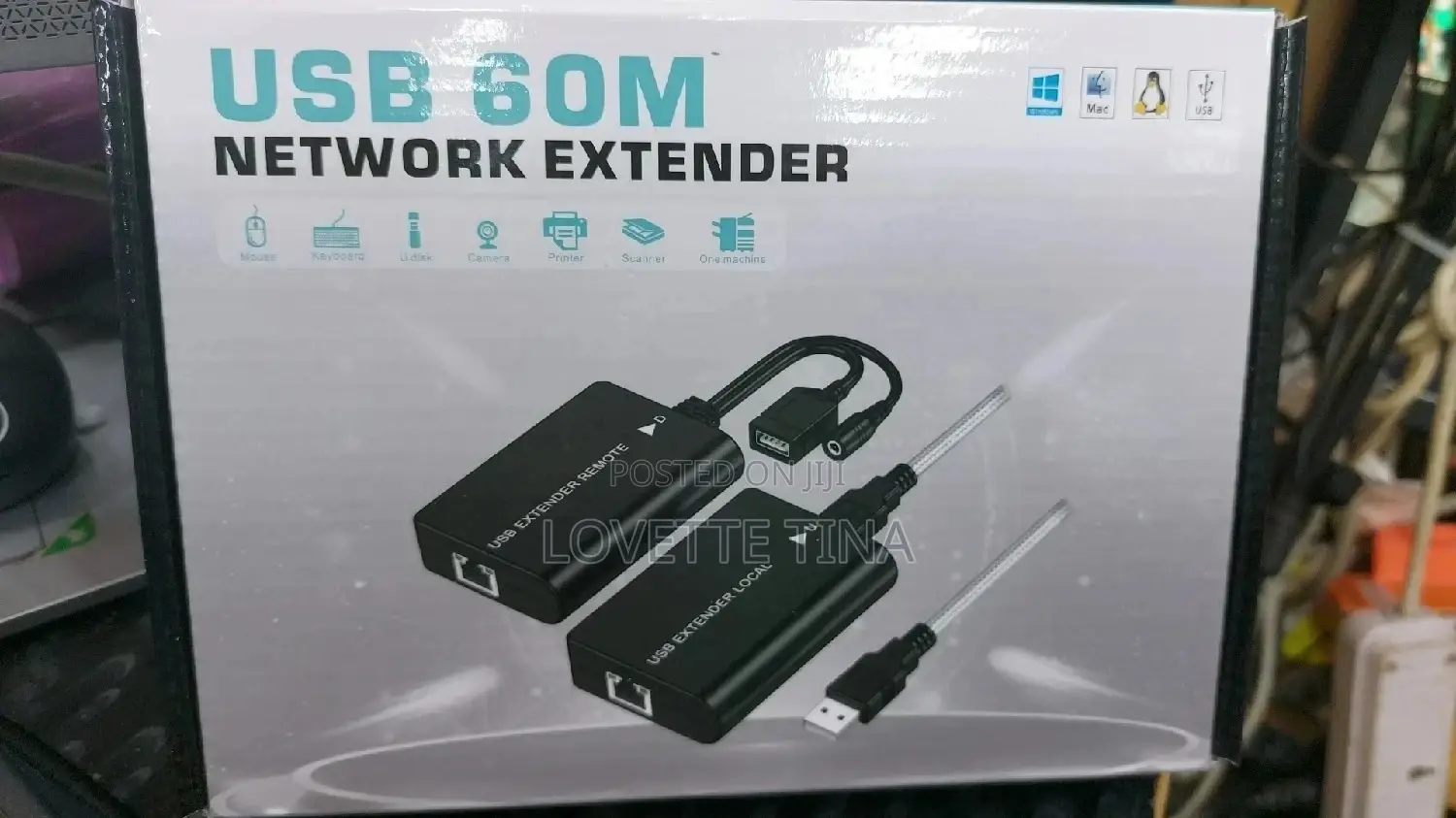Extenders 60m Ethernet