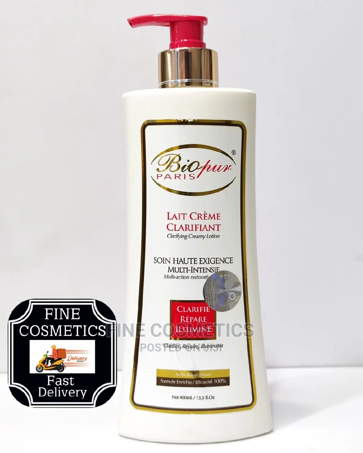 Original Biopur Paris Super Whitening Restorative Lotion 400