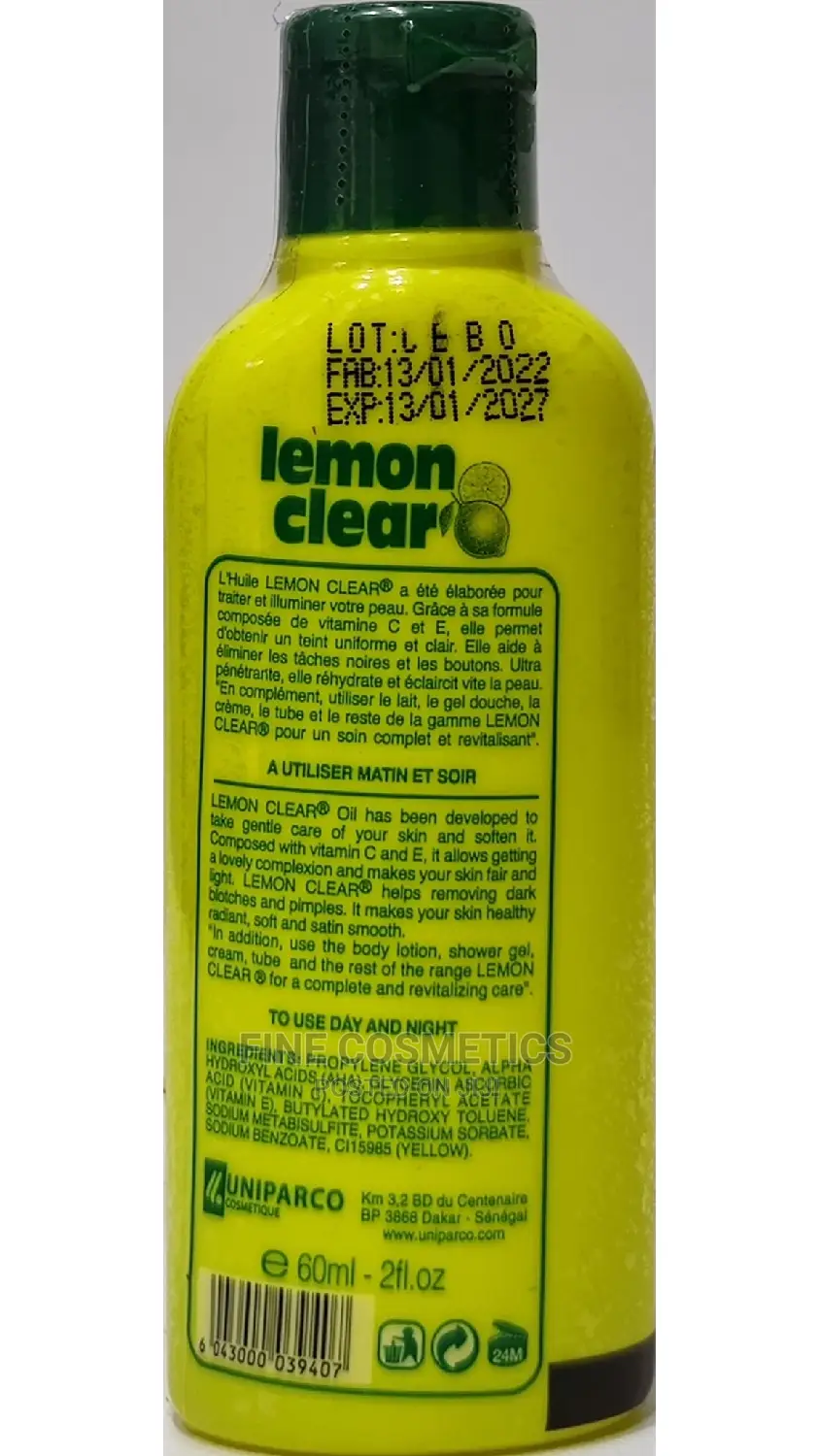 Lemon Clear Clearing Beauty Oil for Pimples and Spots