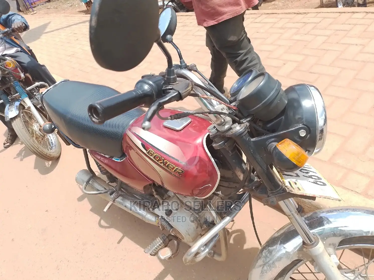 Bajaj Boxer 2007 Red