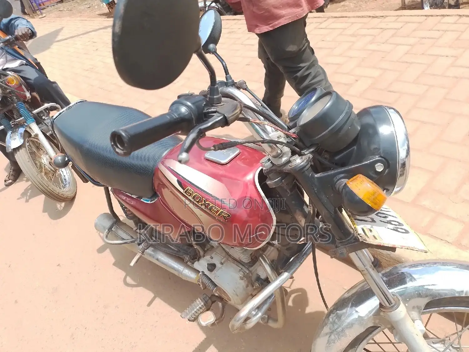 Bajaj Boxer 2007 Red