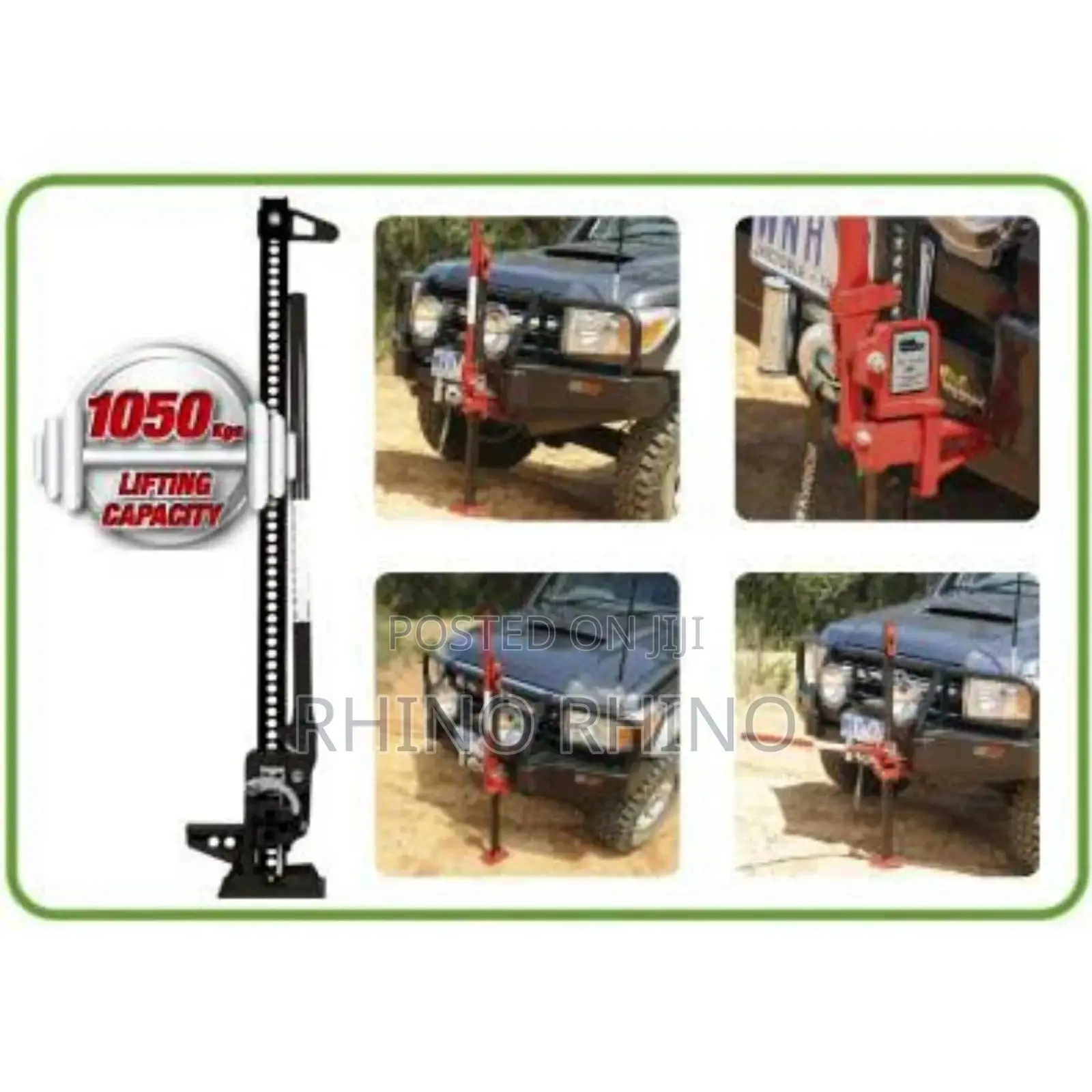 4WD Lift Jack - 48in (Inc. Cover) Aka Tanganyika Jack