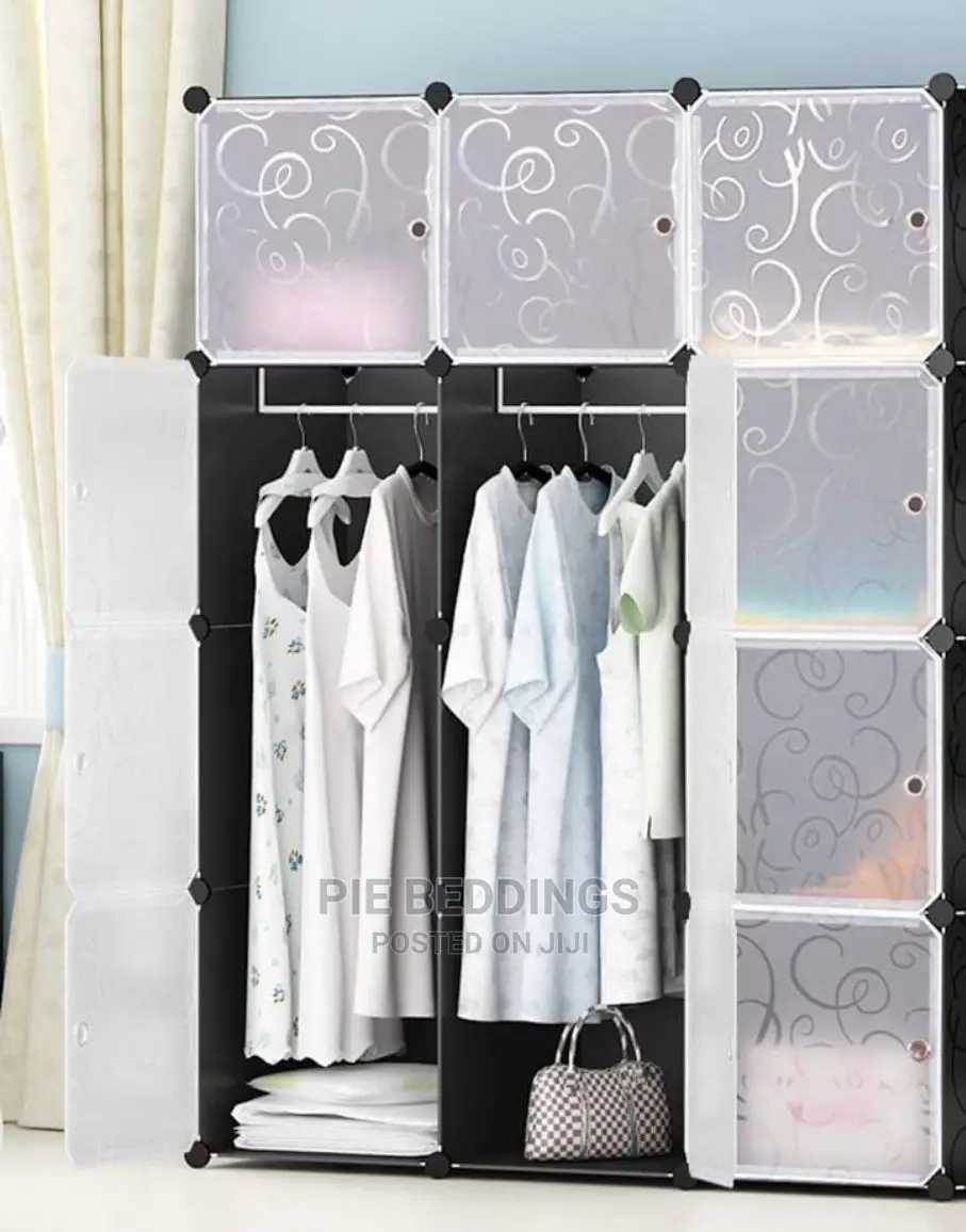 3 Column Plastic Wardrobe