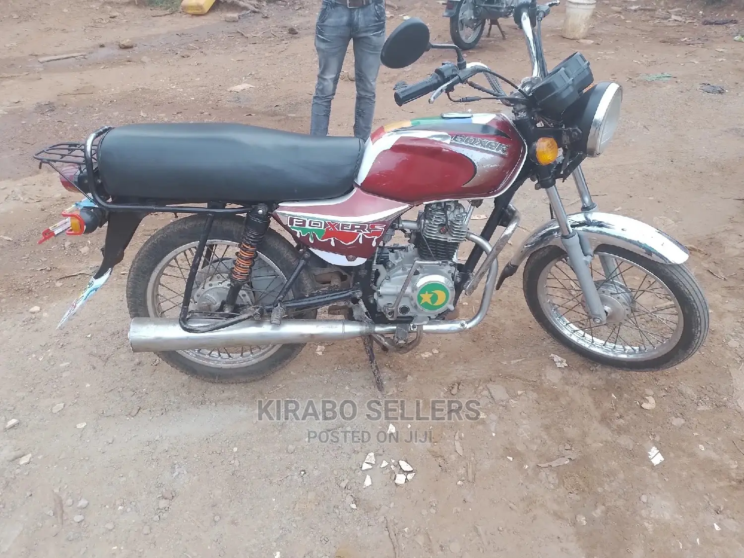 Bajaj Boxer 2020 Red