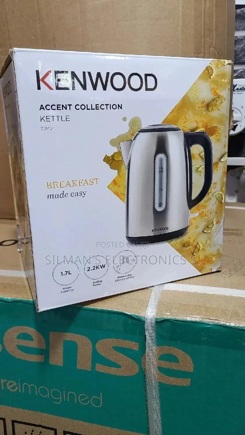 Kenwood Kettle Silver 1.7 Litres