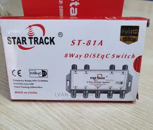Star Track 8-Way Diseqc Switch
