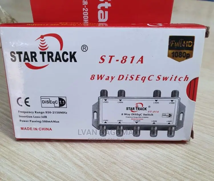 Star Track 8-Way Diseqc Switch