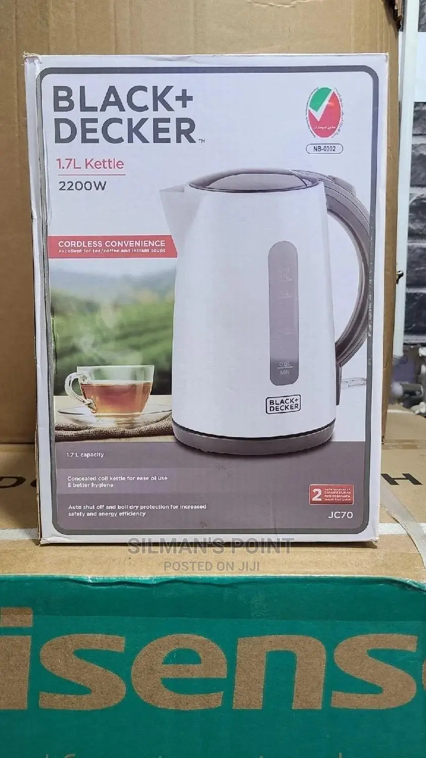 Black and Decker 1.7 Litre Kettle