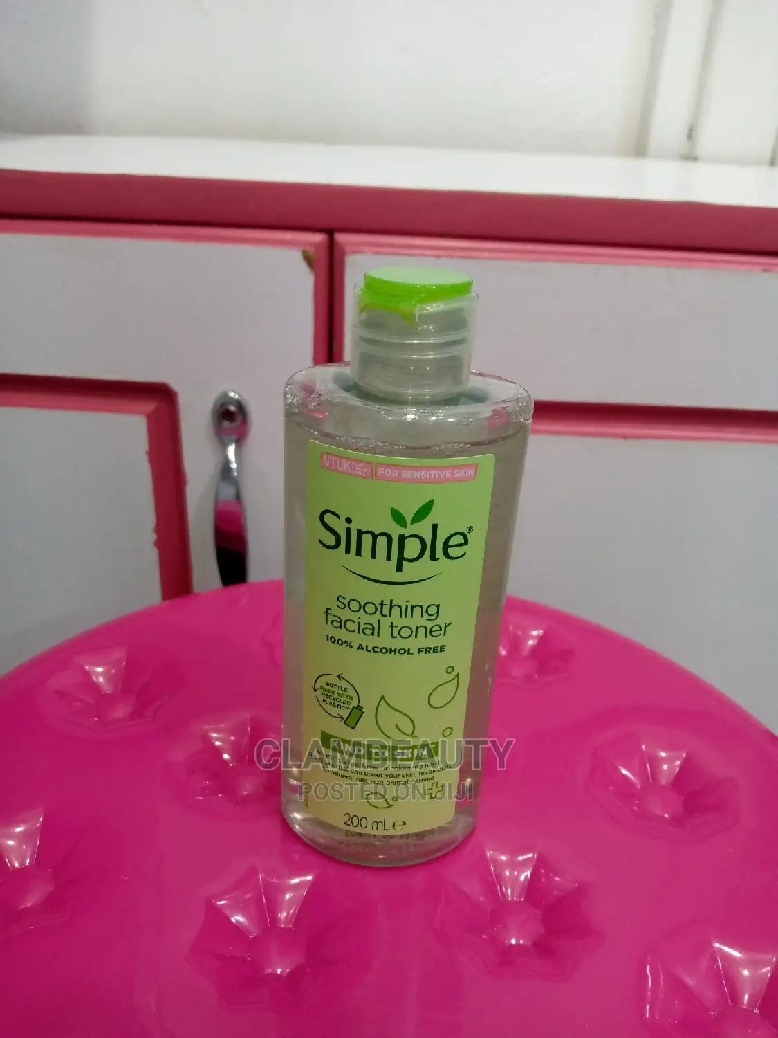 Simple Soothing Facial Toner for Sensitive Skin 200ml