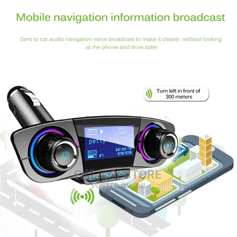 M20 Bluetooth Car Fm Player Charger