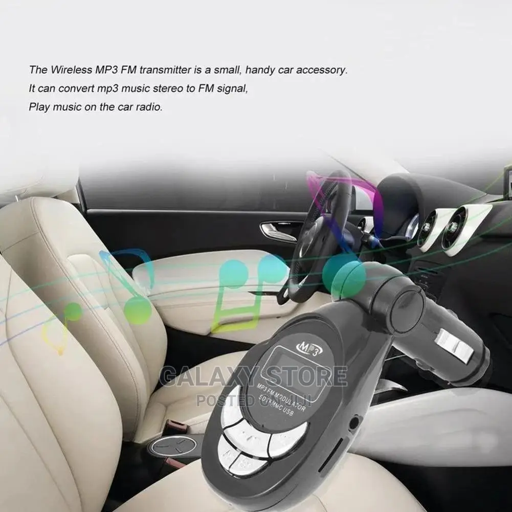 Car MP3 Player Car FM Transmitter Modulator USB
