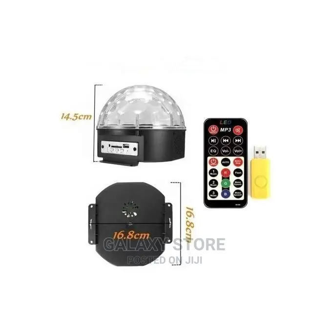Led Magic Ball Light Disco Dj Party With Mp3 For Entertainment