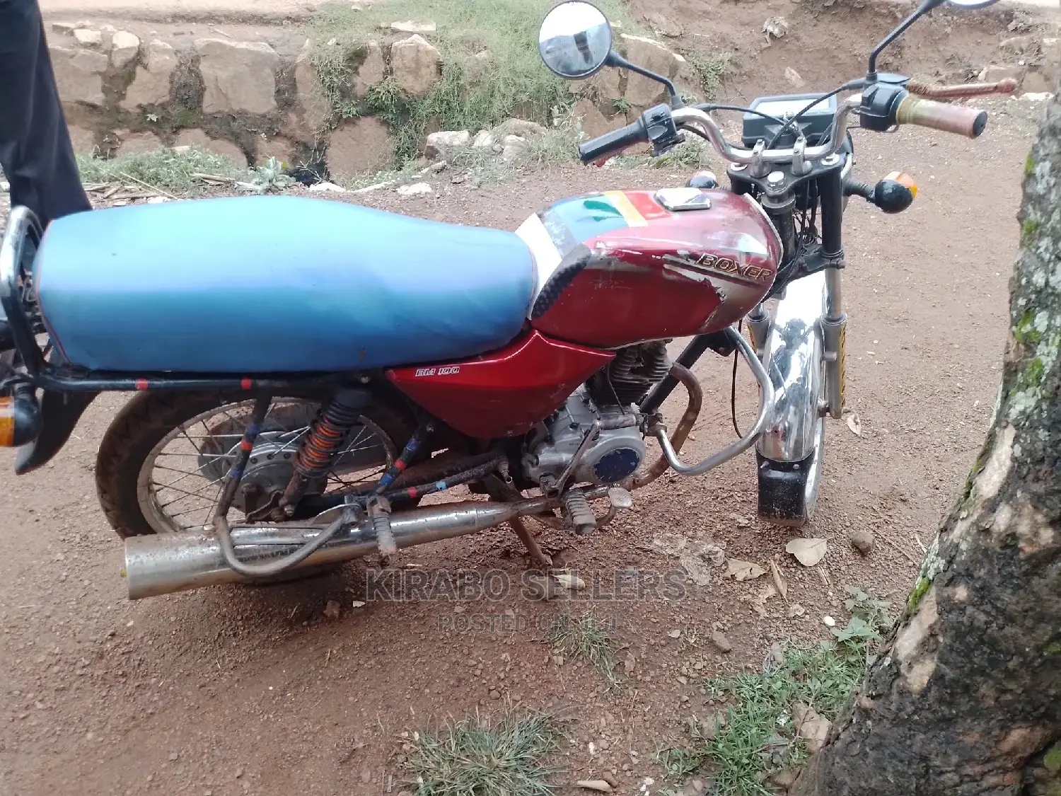 Bajaj Boxer 2018 Red