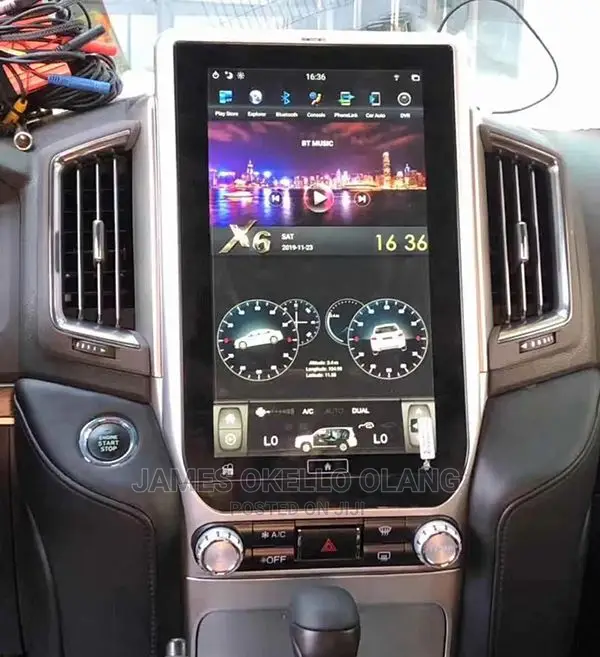 2014 Landcruiser Tesla Radio