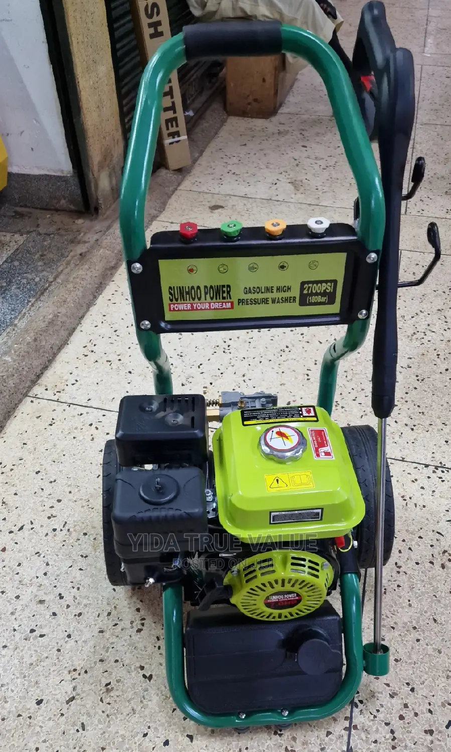 Gasoline High Pressure Washer 270bars
