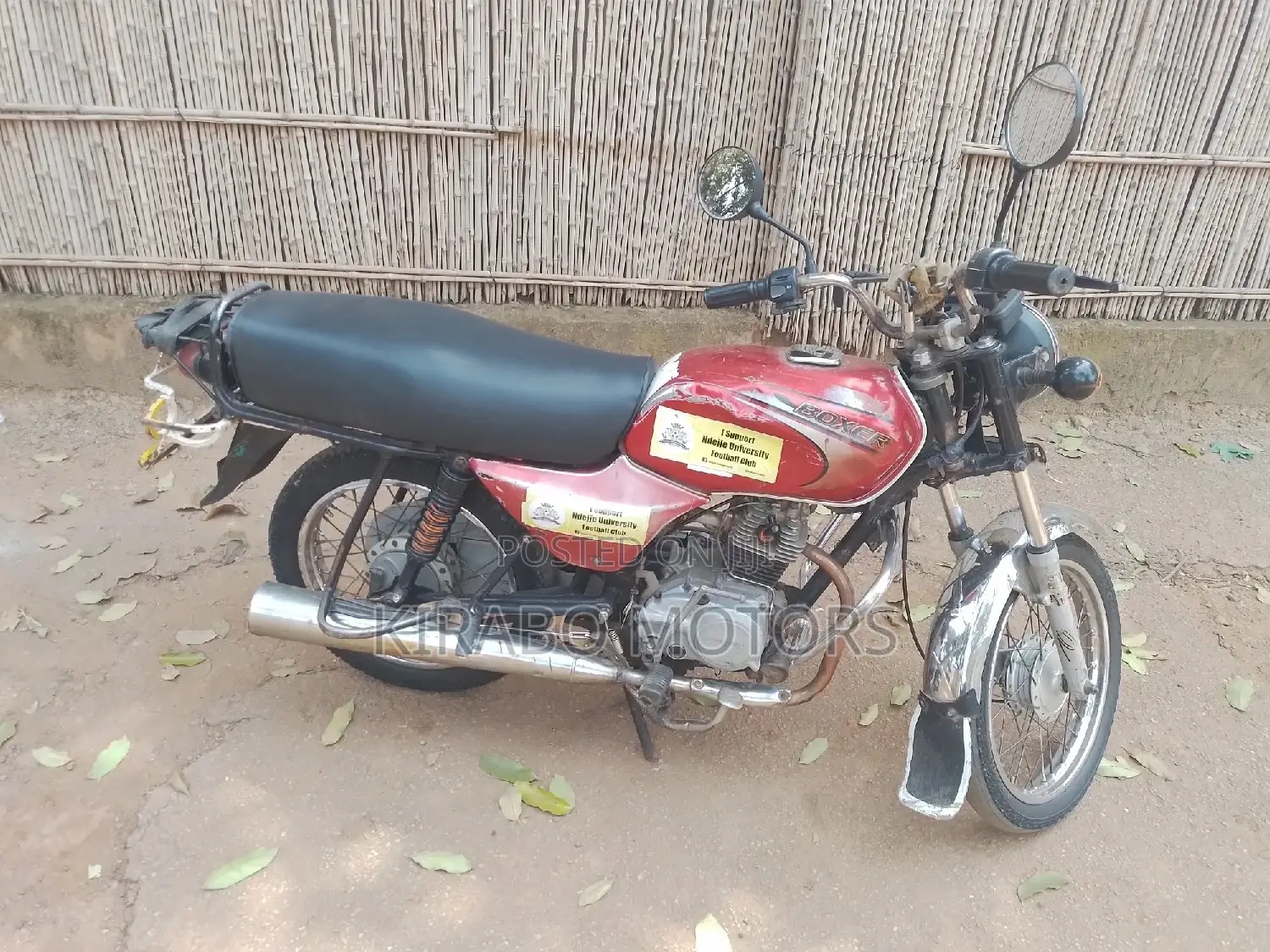 Bajaj Boxer 2017 Red