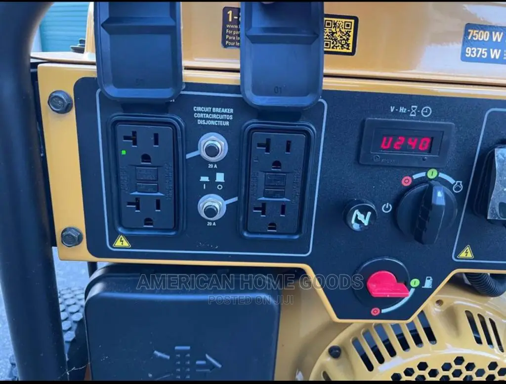 Cat Rp7500e Electric Generator 7.5kva