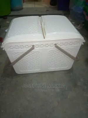 Storage Basket, Cream Colour