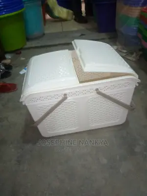 Storage Basket, Cream Colour