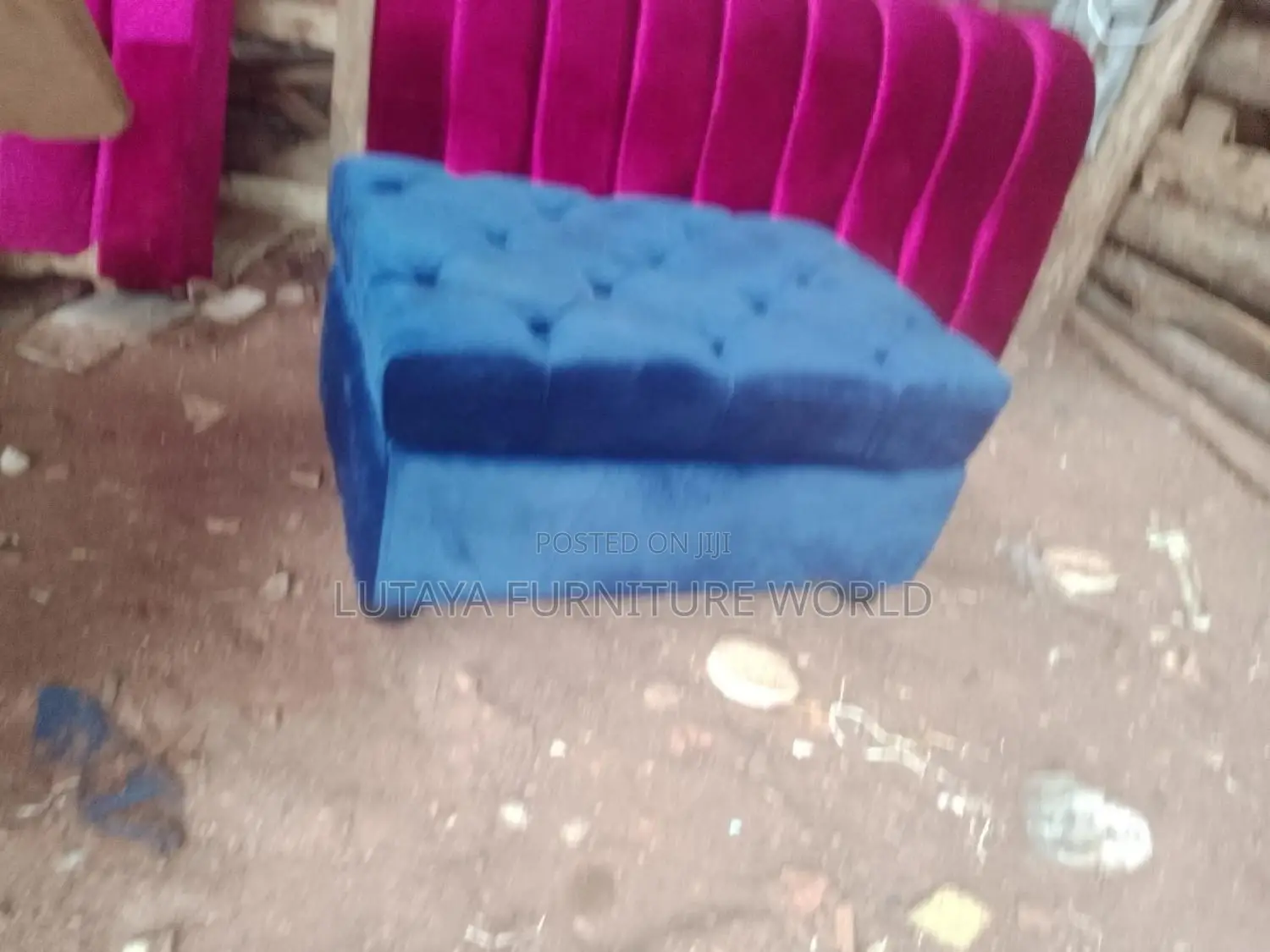Puff for Sale in Blue