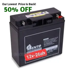 26ah Lento Solar Battery